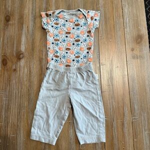 ✨2/$6✨ Baby boy onesie and pants set